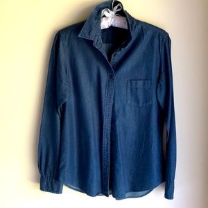 Uniqlo button down long sleeve shirt